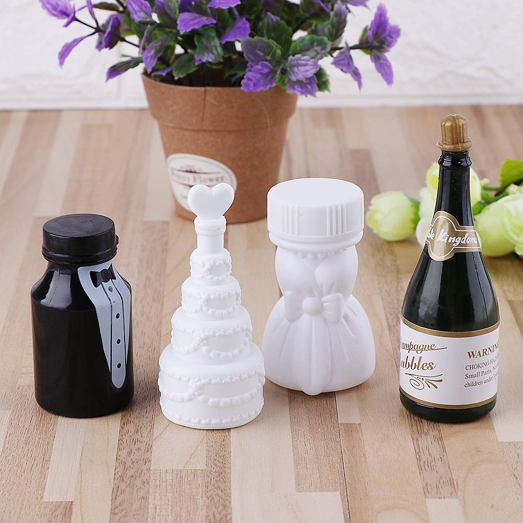 10 Pcs/Set Empty Bubble Soap Bottles Wedding/Suit/Cake/Champagne Bubble Valentine's Day Gifts Wedding Party