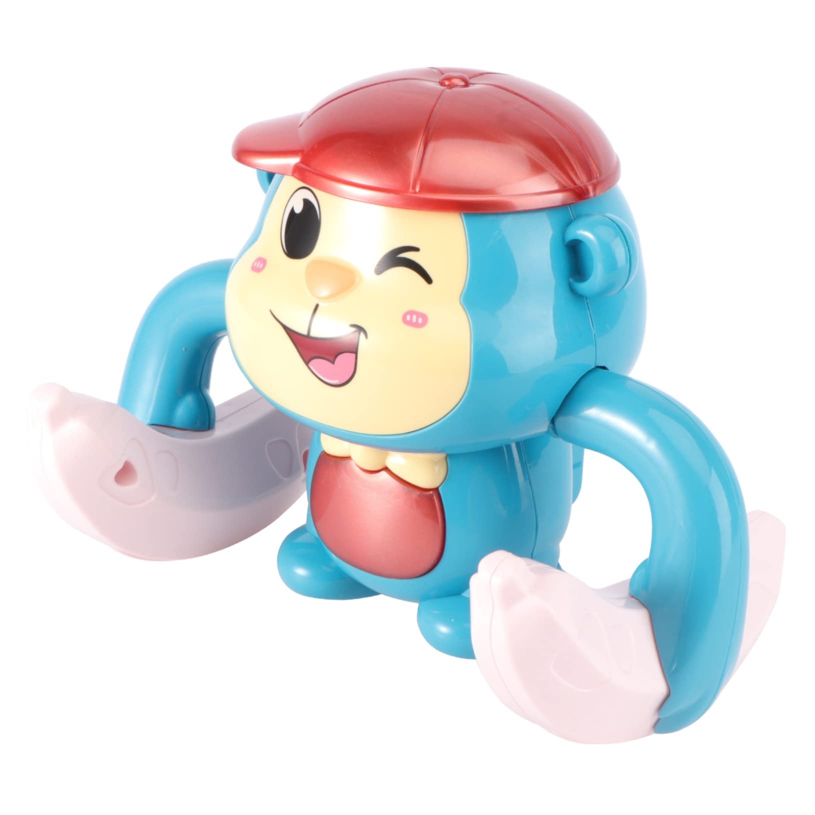 Hohopeti Electric Tumbling Monkey Toy Music Robotic Monkey for Boys and Girls Early Education Toy