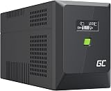 Green Cell PowerProof USV 2000VA 1200W, LCD-Display und IEC-Anschluss - 2
