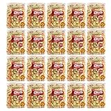 Gusto Pufuleti 45g, Salty Plain Corn Puffs, Romanian Corn Snack, Delicious Salted Corn Flips, Delicious And Crispy Corn Puffs Treat With Family And Friends (20 Pack)