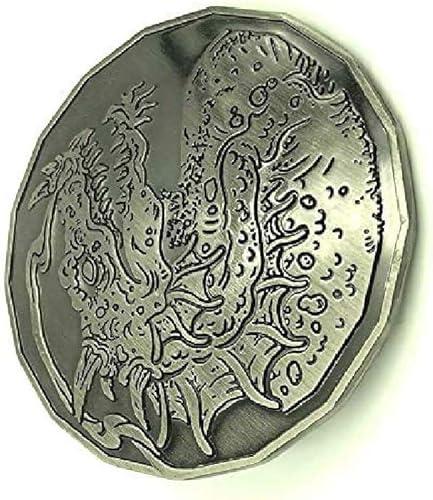 Miniatura 5 de Adult Smoke Dragon (3 in) Monster Coin Token Dungeons and Dragons Coins DND Roleplaying Game Tokens Miniature Pack Novelty Coins Dungeon Terrain