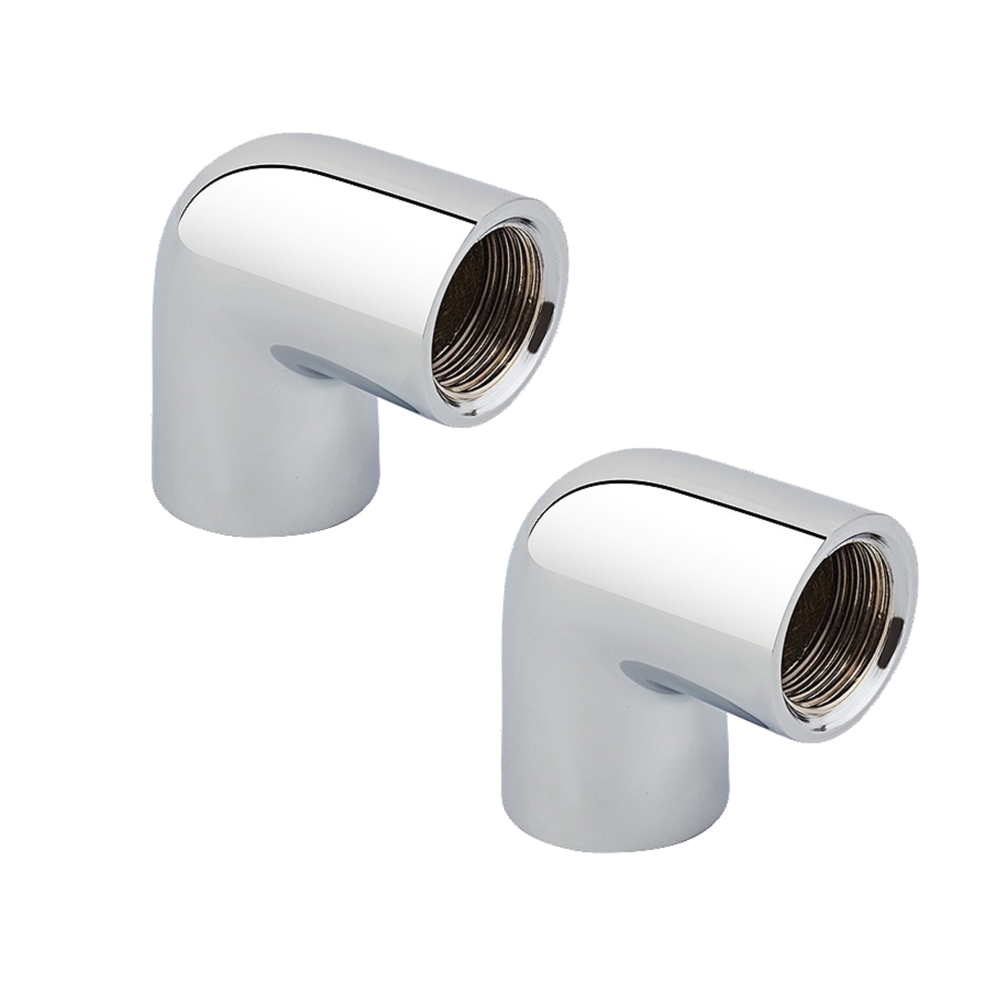 Brass Elbow Connector for Pipe Fittings (1/2" Inch X 1/2" Inch) 90 Degree Brass Elbow Female Threads (Pack of 2)-picture-32