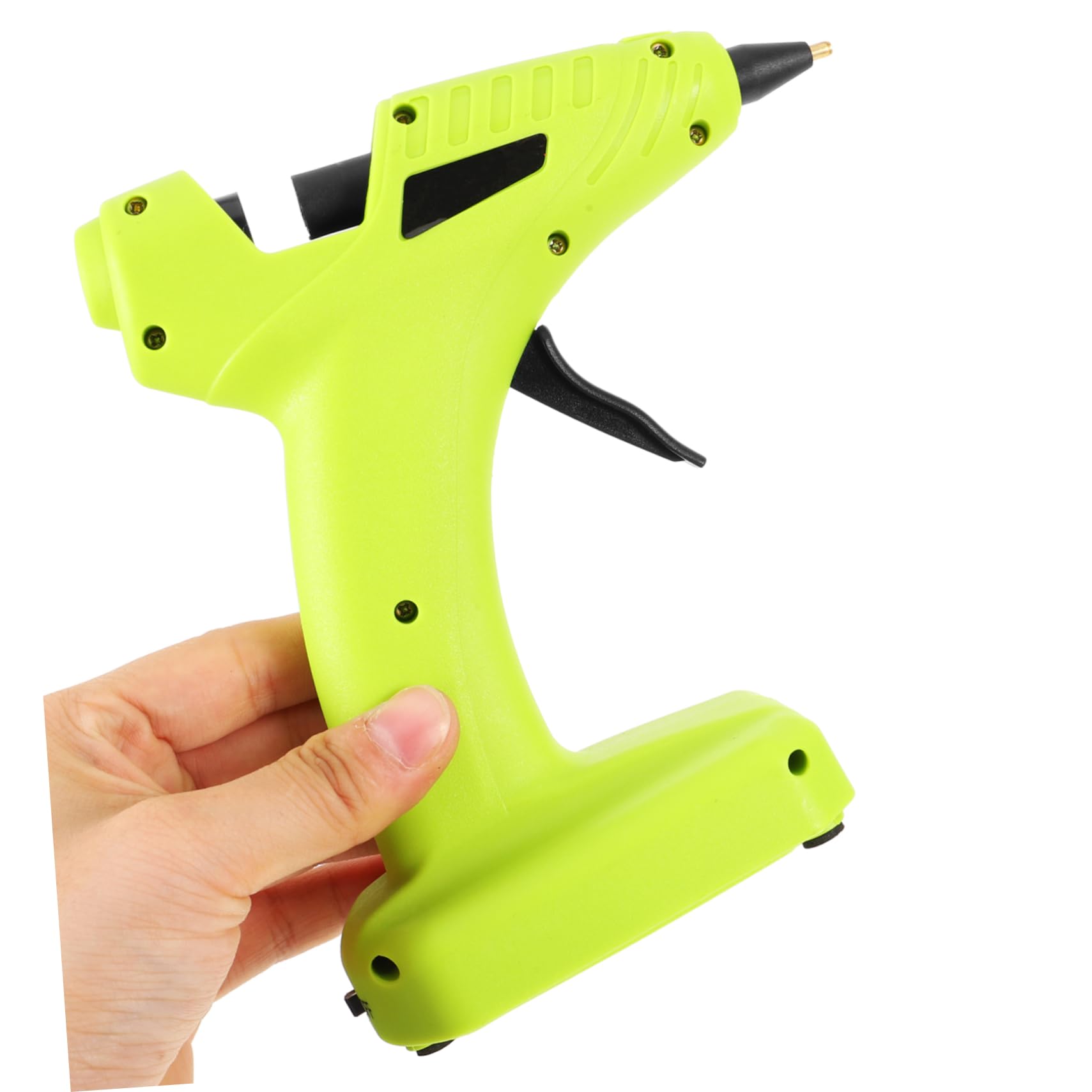 5 Pezzi Per Colla a Caldo Calore Per La Lavorazione Sciolto Portatile Colla Artigianale Creazione Mini Piccolo Colla Calda Colla a Doppia Temperatura Uv Addominali Green