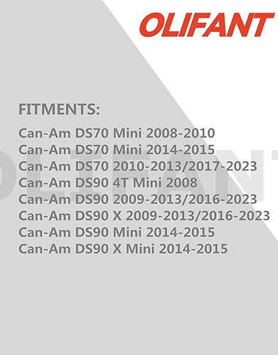 Miniatura 2 de Motor de arranque para Can-Am DS70 DS90 2008-23 Mini X DS 70 90 V31200DGF000 V31200DGF020LL OLIFANT