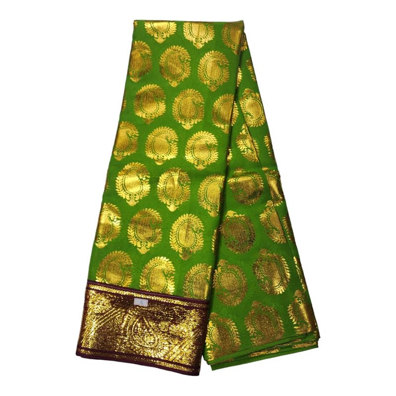 AMBIKA STORES Swamy Printed Pudavai, Temple Sarees, Temple Sarees, Amman Pudavai, Amman Saree, 5.0 Meters-picture-15