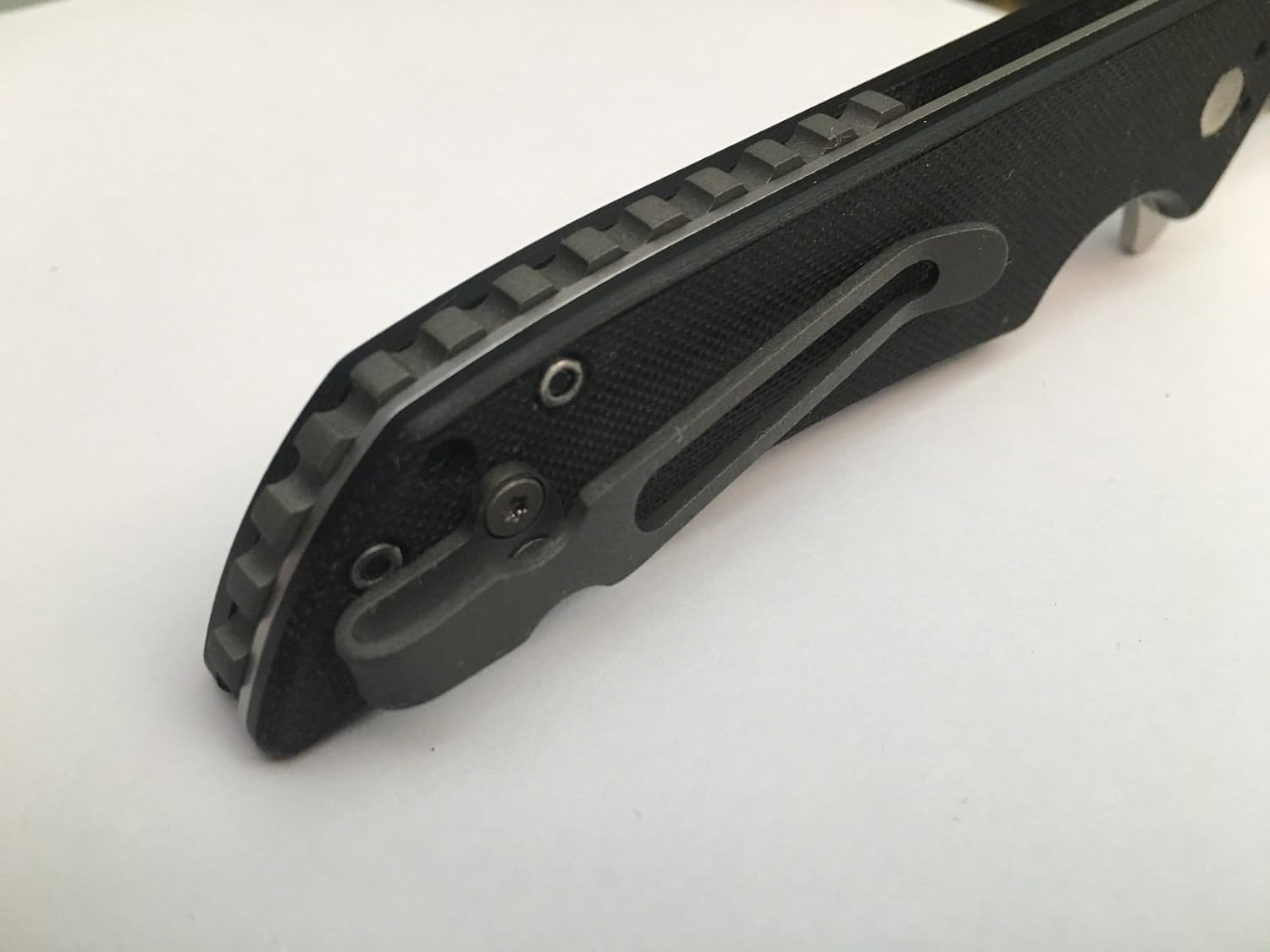 Titanium Back Spacers & Pocket Clip Set Made For Kershaw Skyline 1760 Knife
