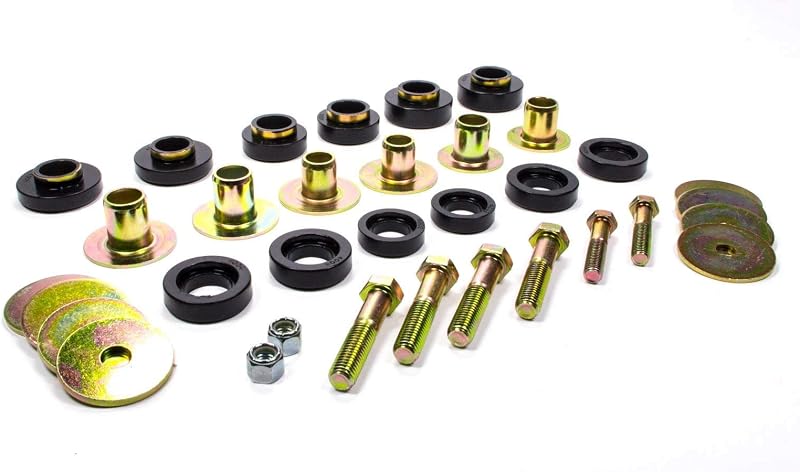 Kit de suportes de carroceria do chassi Energy Suspension 3.4142G para Camaro