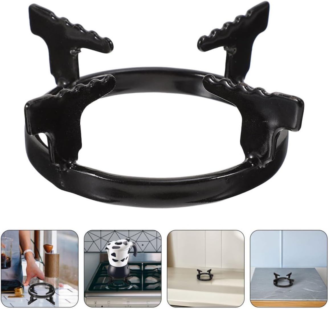 2pcs Portable Iron Wok Support Ring for Gas Hob Cooking