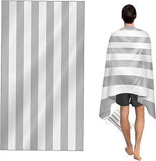 CNMTCCO Large Beach Towel for Adults with Bag - Quick Dry Microfibre - 1...