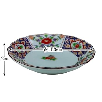 Amazon | にしと 鍋島古伊万里調 小皿揃 豪華絢爛 【有田焼