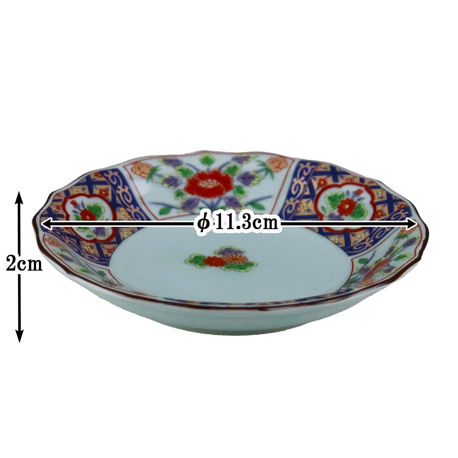 Amazon | にしと 鍋島古伊万里調 小皿揃 豪華絢爛 【有田焼