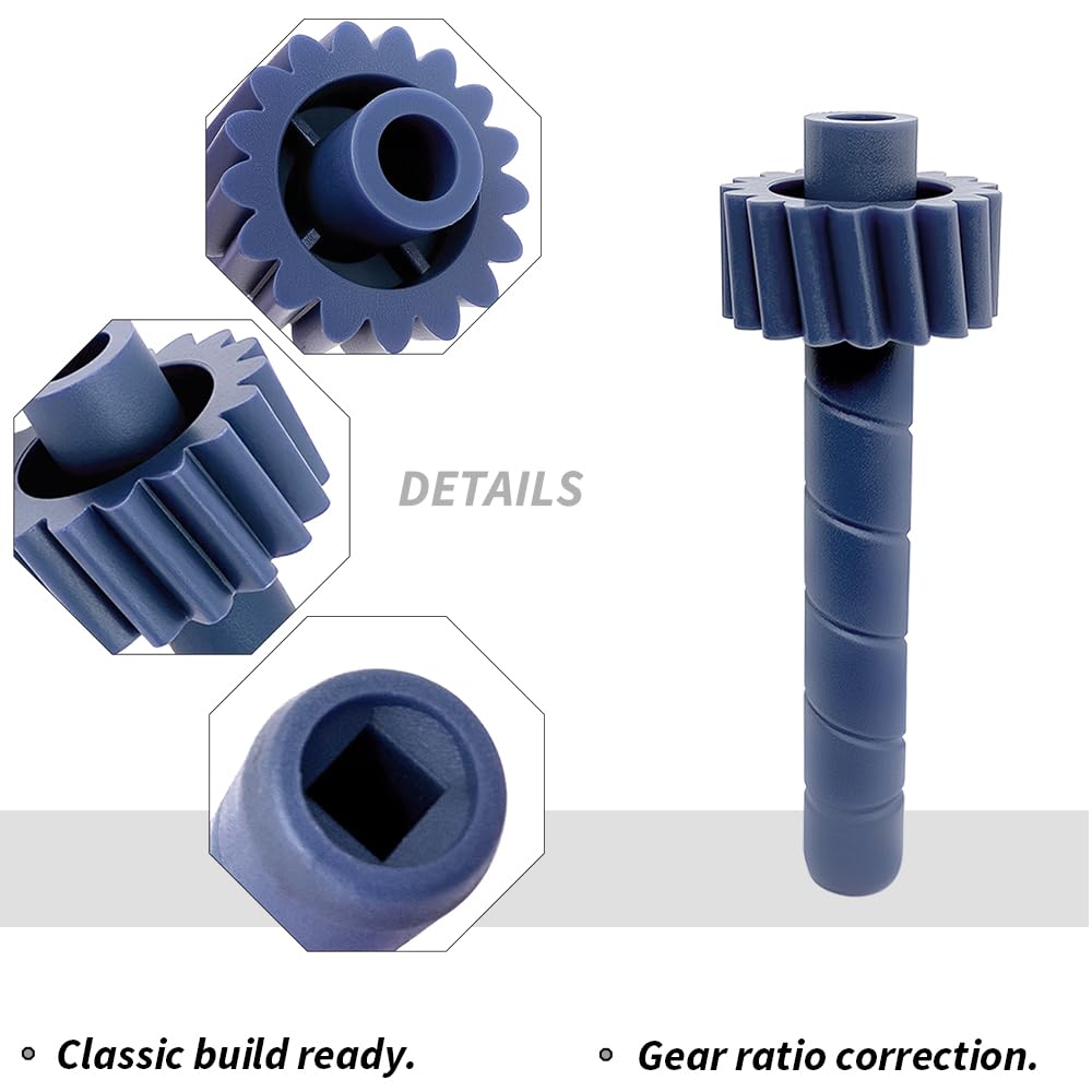 18 PCS Speedometer Driven Gear Kit (17, 18, 19, 20, 21, 22 Teeth) for GM Muncie & Saginaw 3/4-Speed, T5, T10, Super T10, Powerglide, TH200, TH350 Transmissions