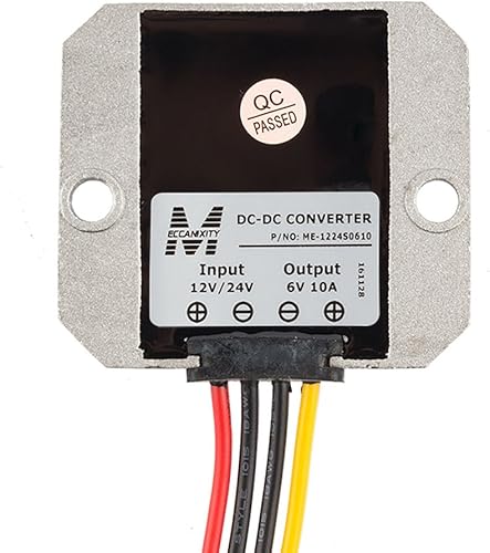 Miniatura 4 de uxcell Convertidor de voltaje de alimentación DC 12V24V a DC 6V 10A 60W impermeable voltaje convertidor convertidor