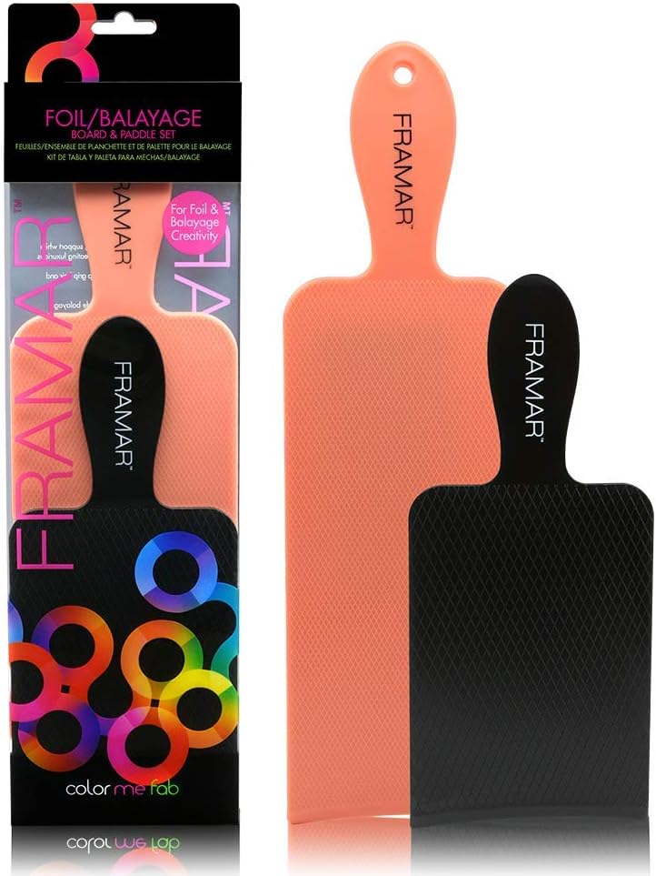 FRAMAR Hair Colour Balayage Board Tinting Paddle For Highlights Hair