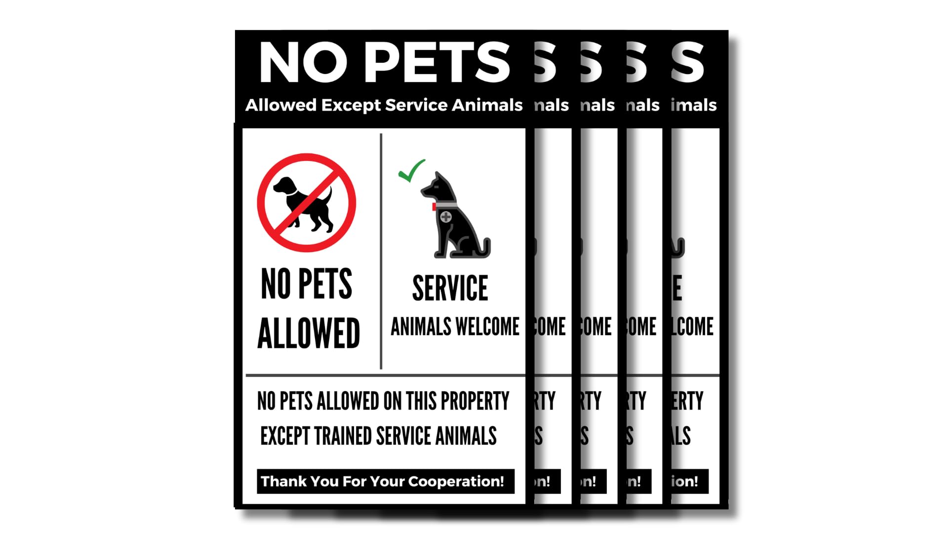USA標識看板　NO DOGS USA標識看板 NO DOGS - メルカリ