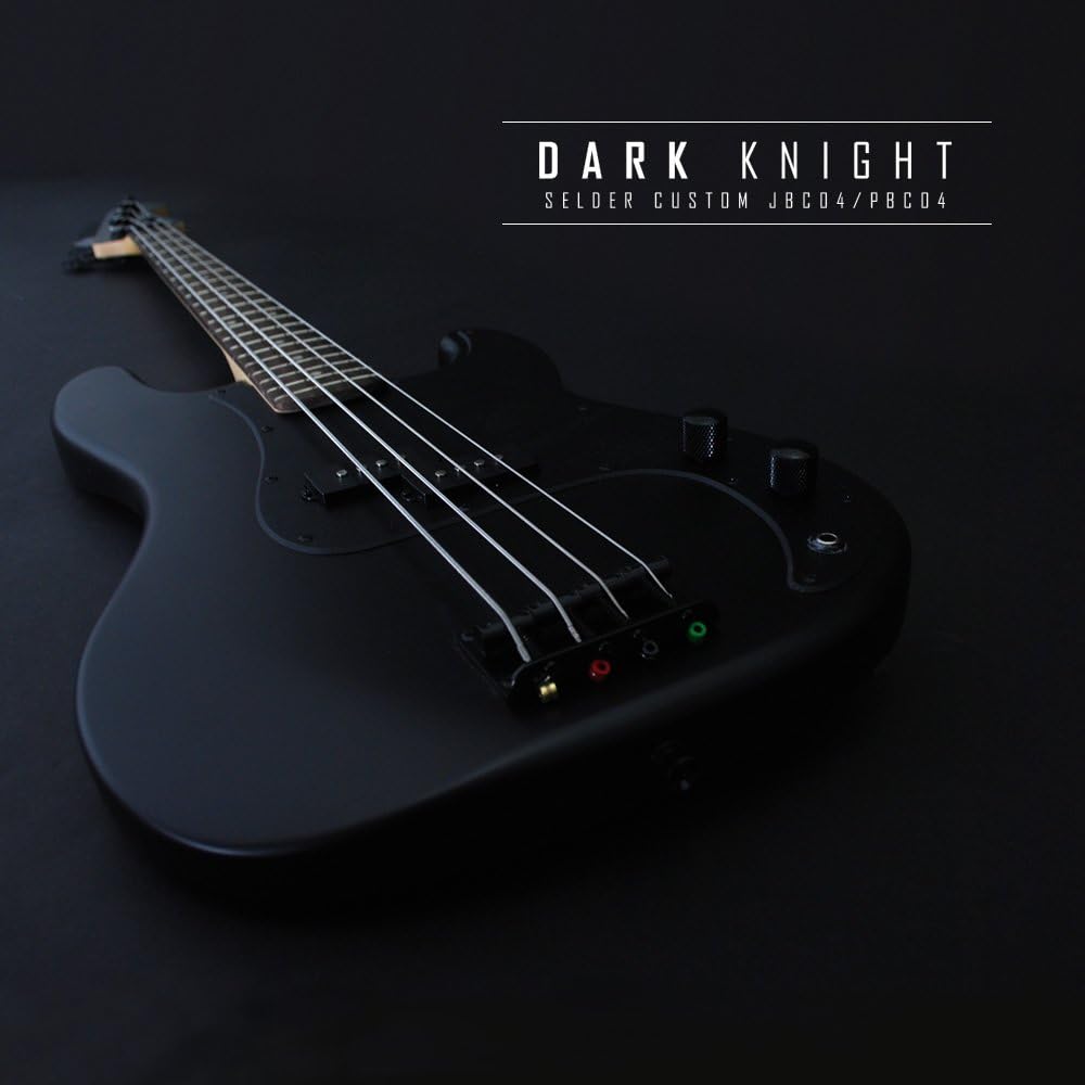 SELDER エレキベース カスタム JBC-04 ジャズベースタイプ 黒 セルダー