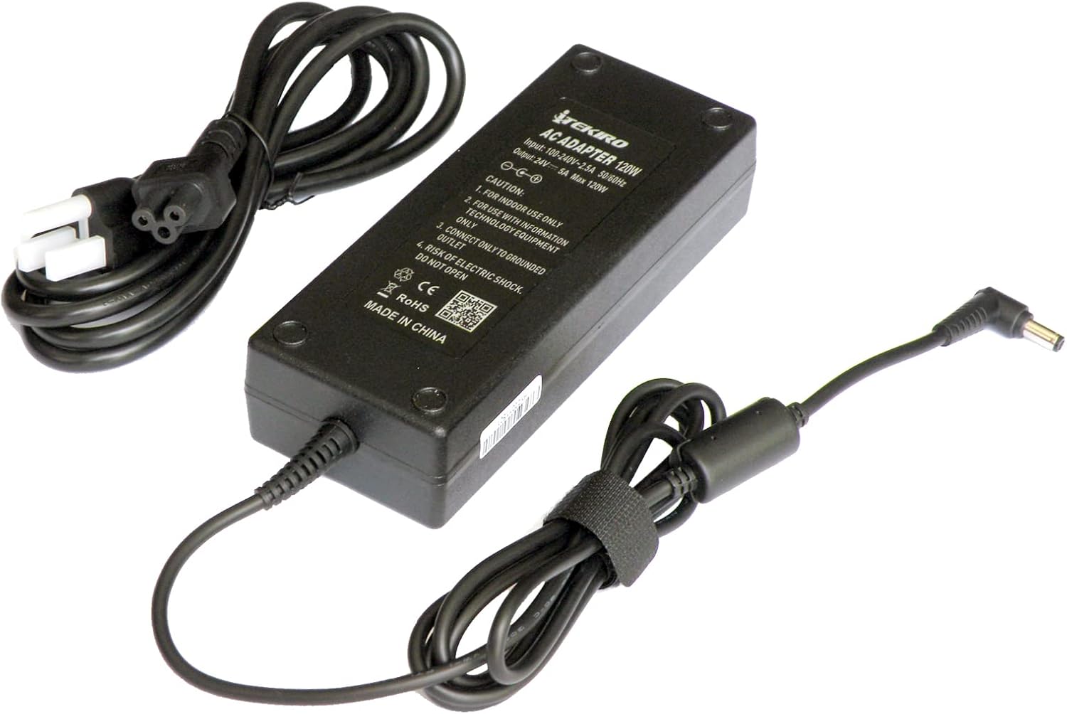 iTEKIRO 120W AC Adapter with both power cords