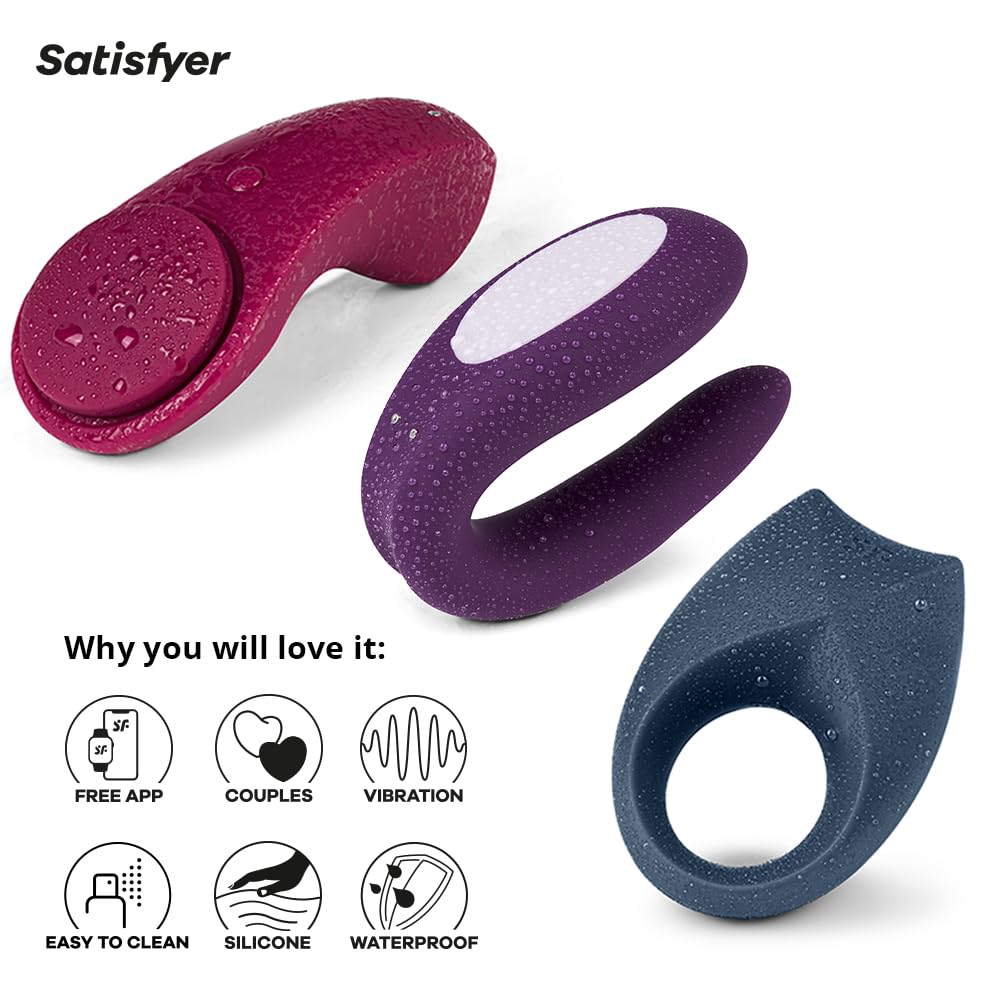 Amazon.com: Satisfyer Partner Box 3 Vibrator Sex Toy | Adult Toys for Women  | Set with Double Joy & Royal One & Sexy Secret | Vibrating Sexual Pleasure  Device | Stimulation Vibrators |