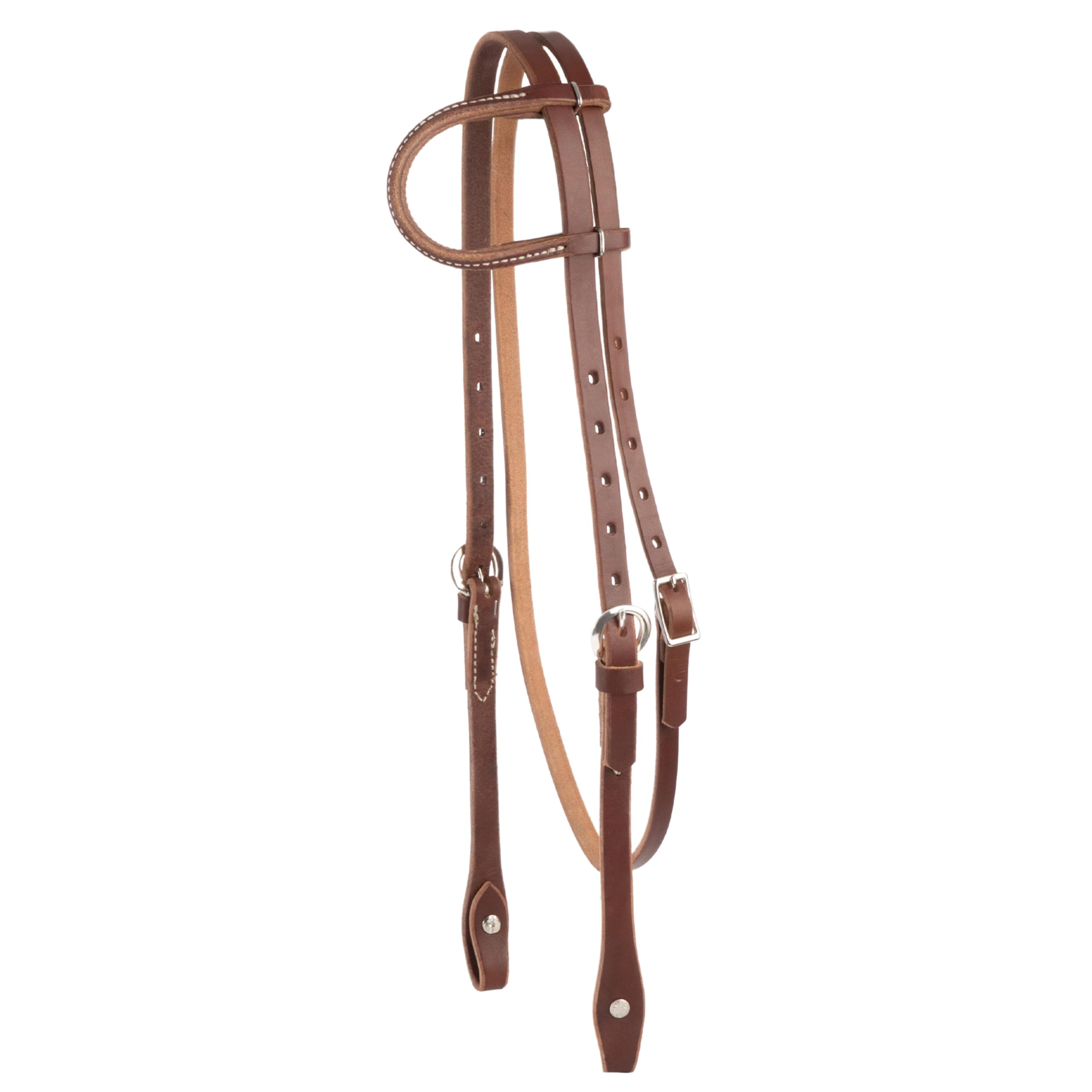 Weaver Leather Horizons Rolled Sliding Ear Headstall