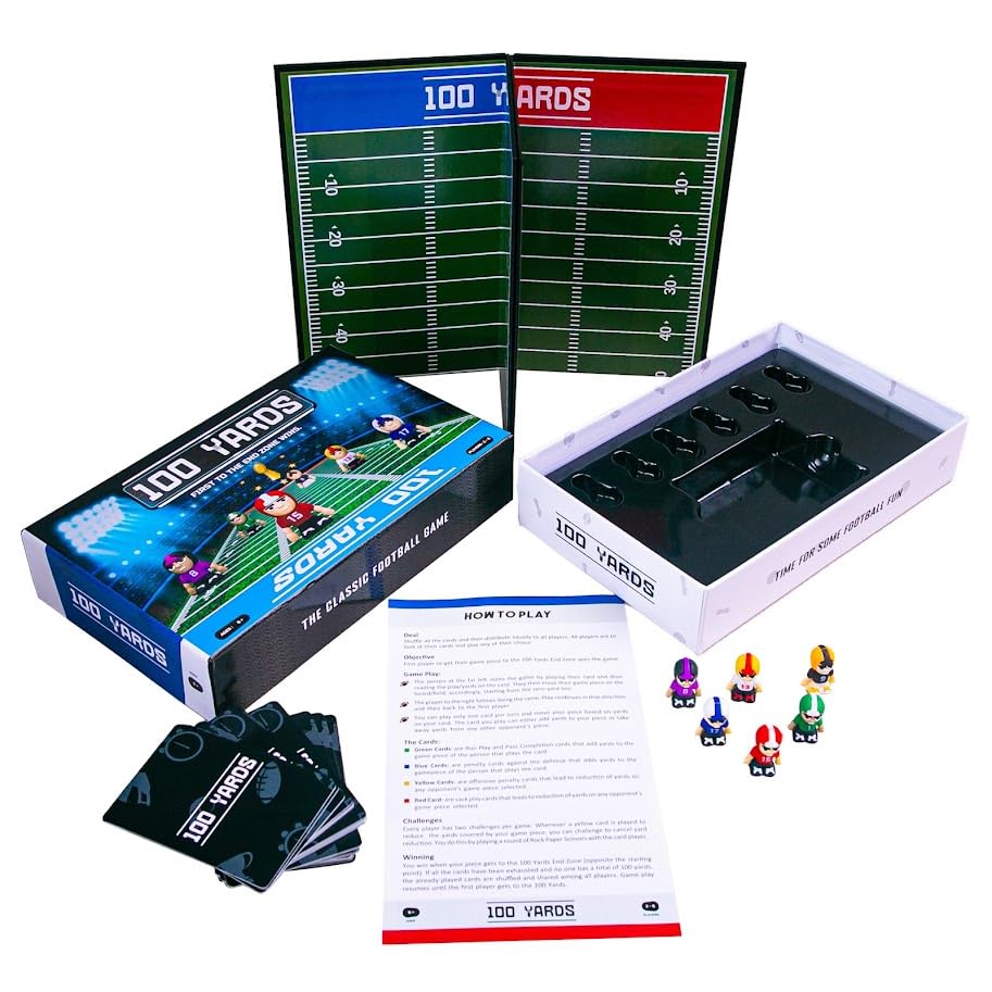 100 Yards Football Board Game miniatura 3