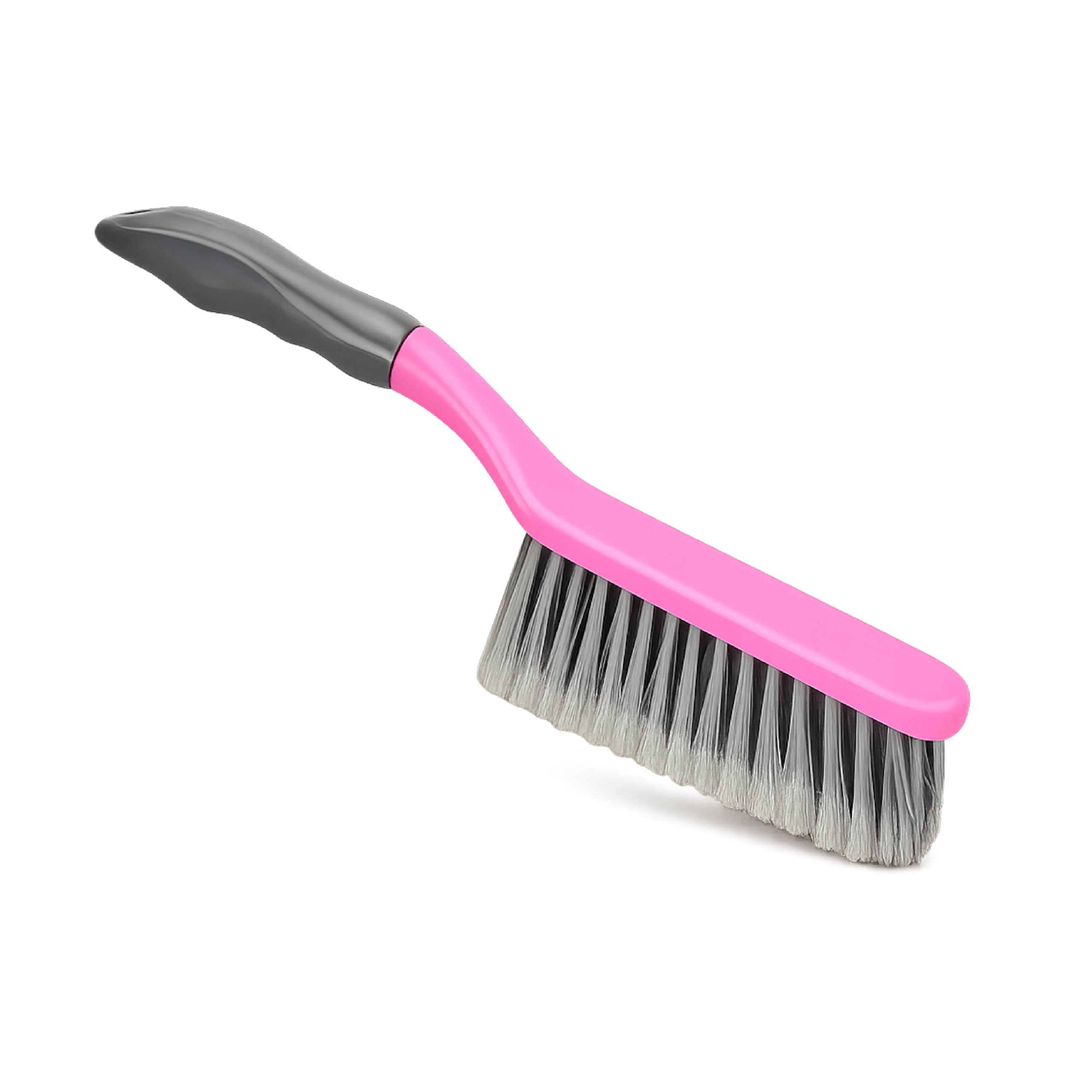 Counter Brush with Soft Bristles, Ergonomic Comfortable Grip Handle, Lightweight, Multi-Surface Use for Kitchen, Tiles and Bathroom-image-48