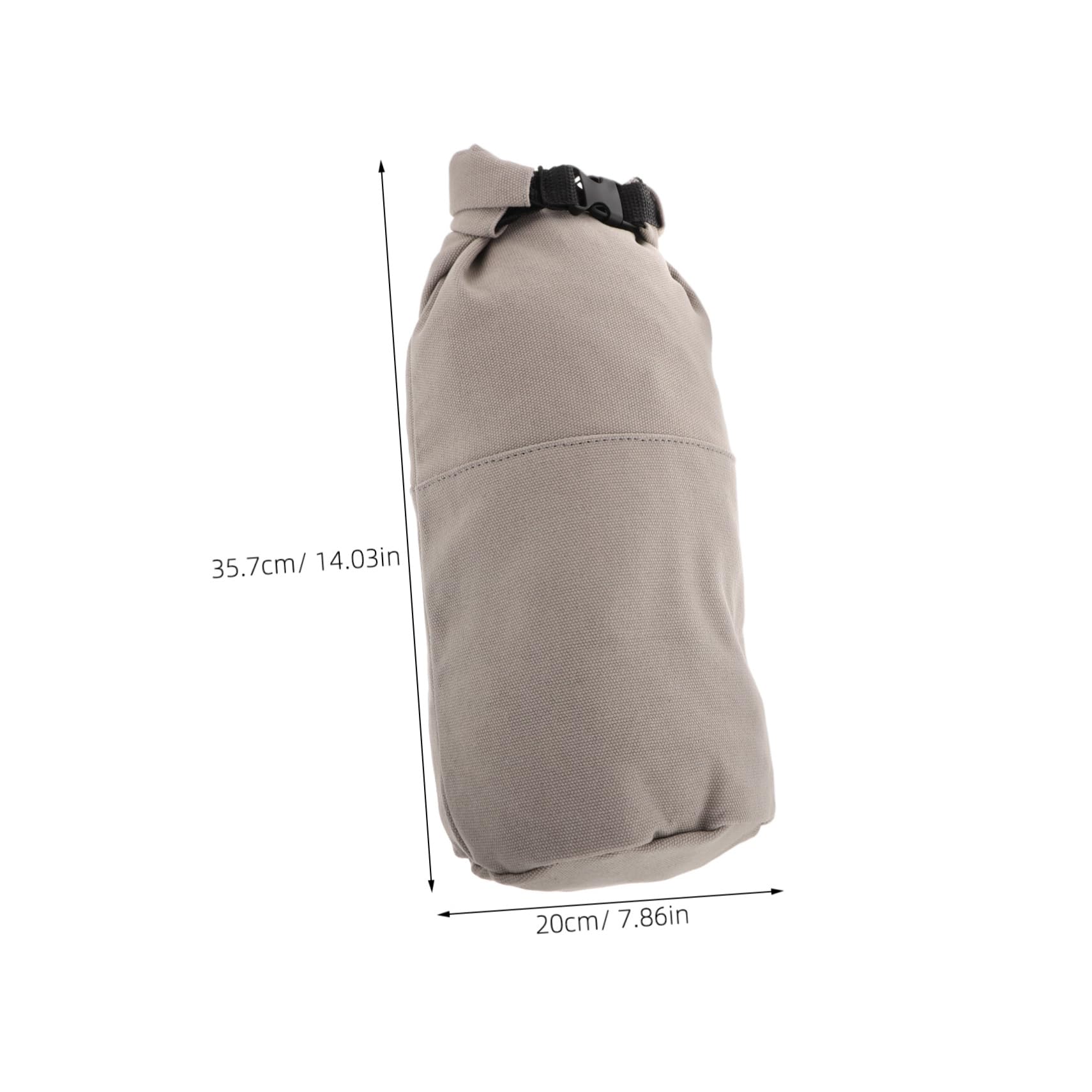 VICASKY Canvas Oil Lamp Storage Bag Portable Lantern Organizer for Camping Hiking Multifunctional Kerosene Lantern Pouch Versatile Gas Canister Holder Convenient Outdoor Gear Storage