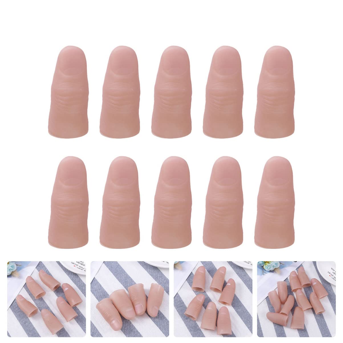 Faux Pouce En Plastique Pour Tour De Magie – Blague Et Farce – 45 X 23 Mm – Populaire Et Amusant
