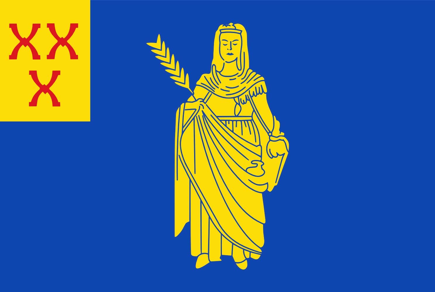 Drapeau Mierlo vlag réveillez vos souvenirs de cette ancienne commune