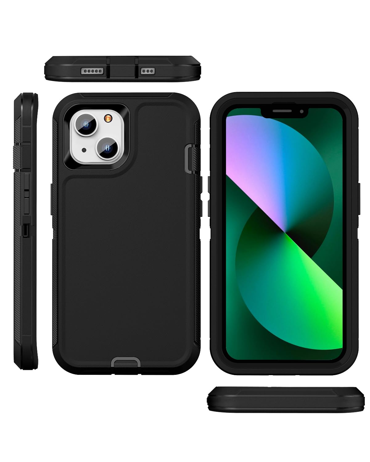 Amazon.co.jp: iPhone 13 ケース 2 x スクリーンプロテクター付き