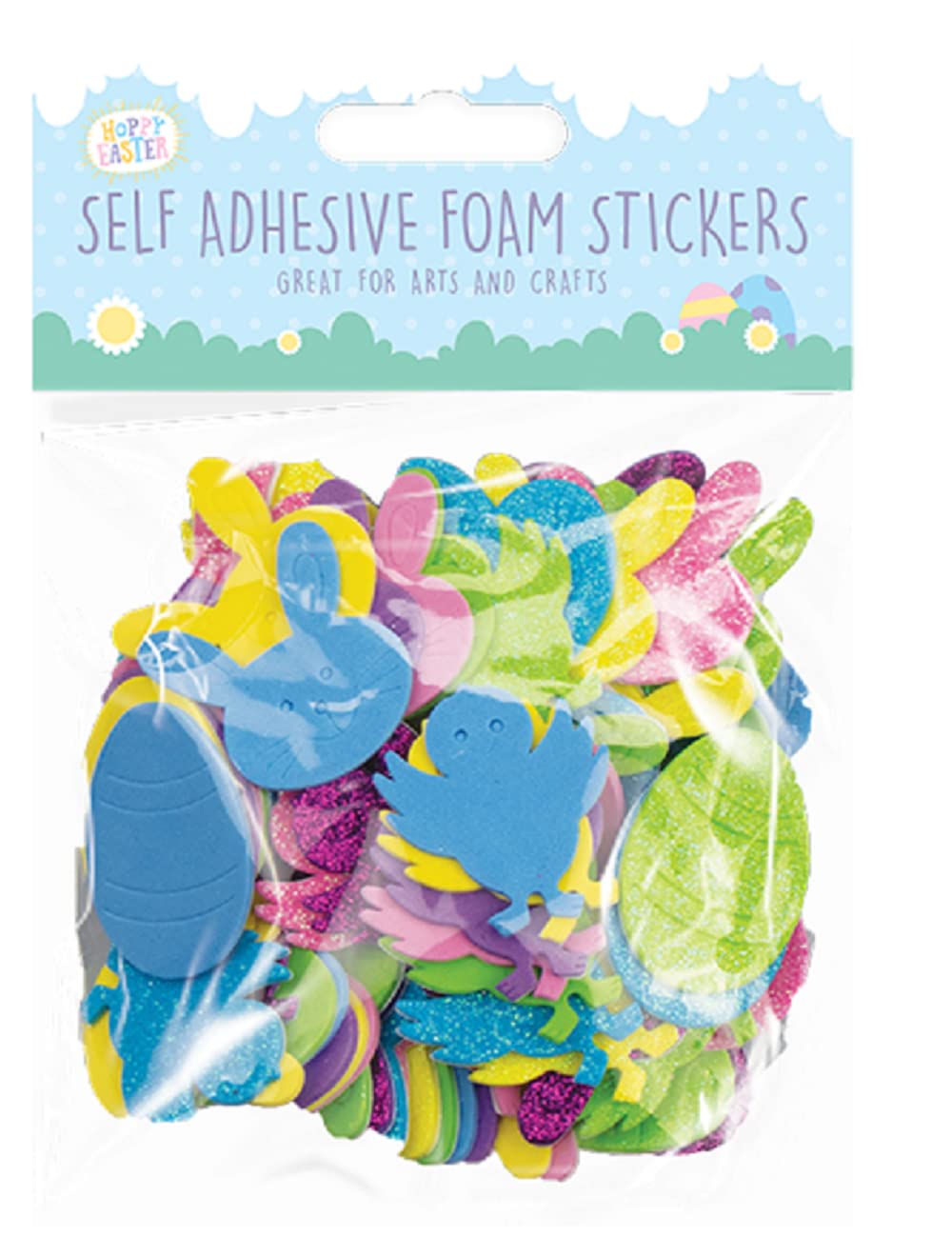 Self-Adhesive Assorted Easter Foam Stickers