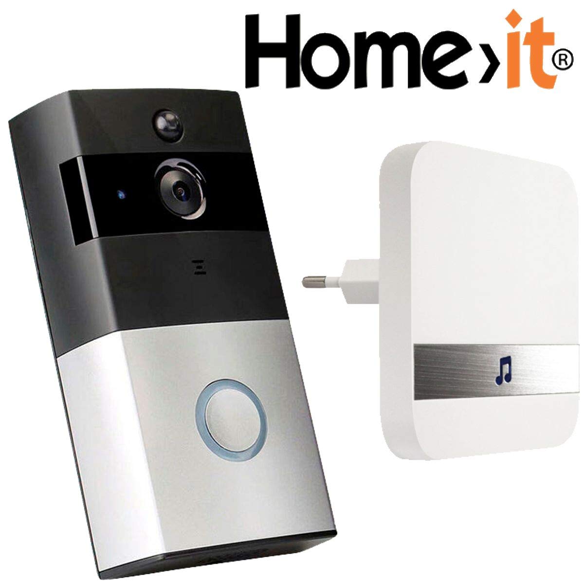 MILLARCO Timbre de Video, IP33 Resistente al Agua para Exteriores Video Door Bell 720P HD WiFi cámara de vigilancia con batería, vídeo en Tiempo Real, conversación bidireccional y aplicación de