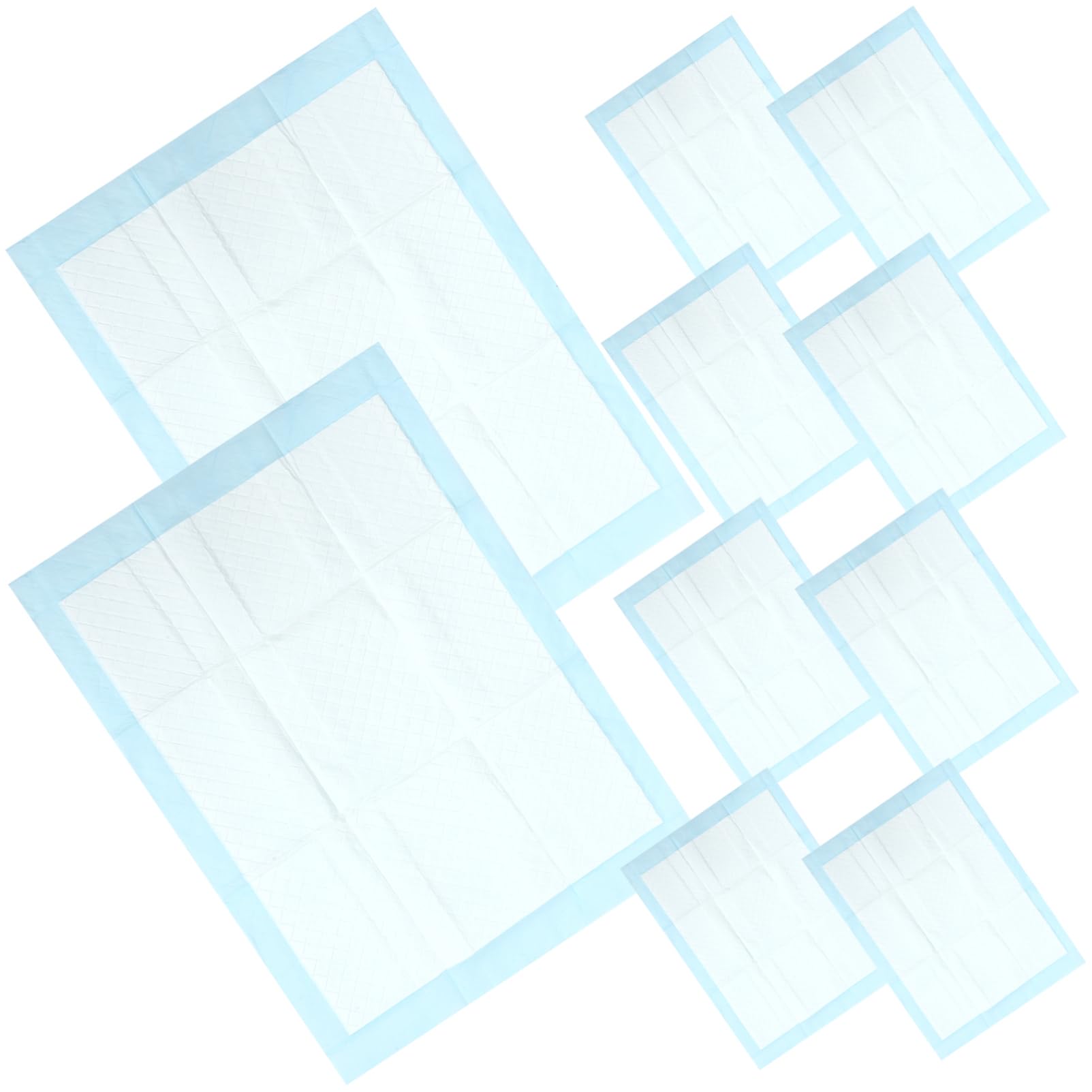 Toddmomy 10pcs Leak Proof Change Mat Waterproof Always Urine Diapers Table Cover Cover Covers or Sky-Blue