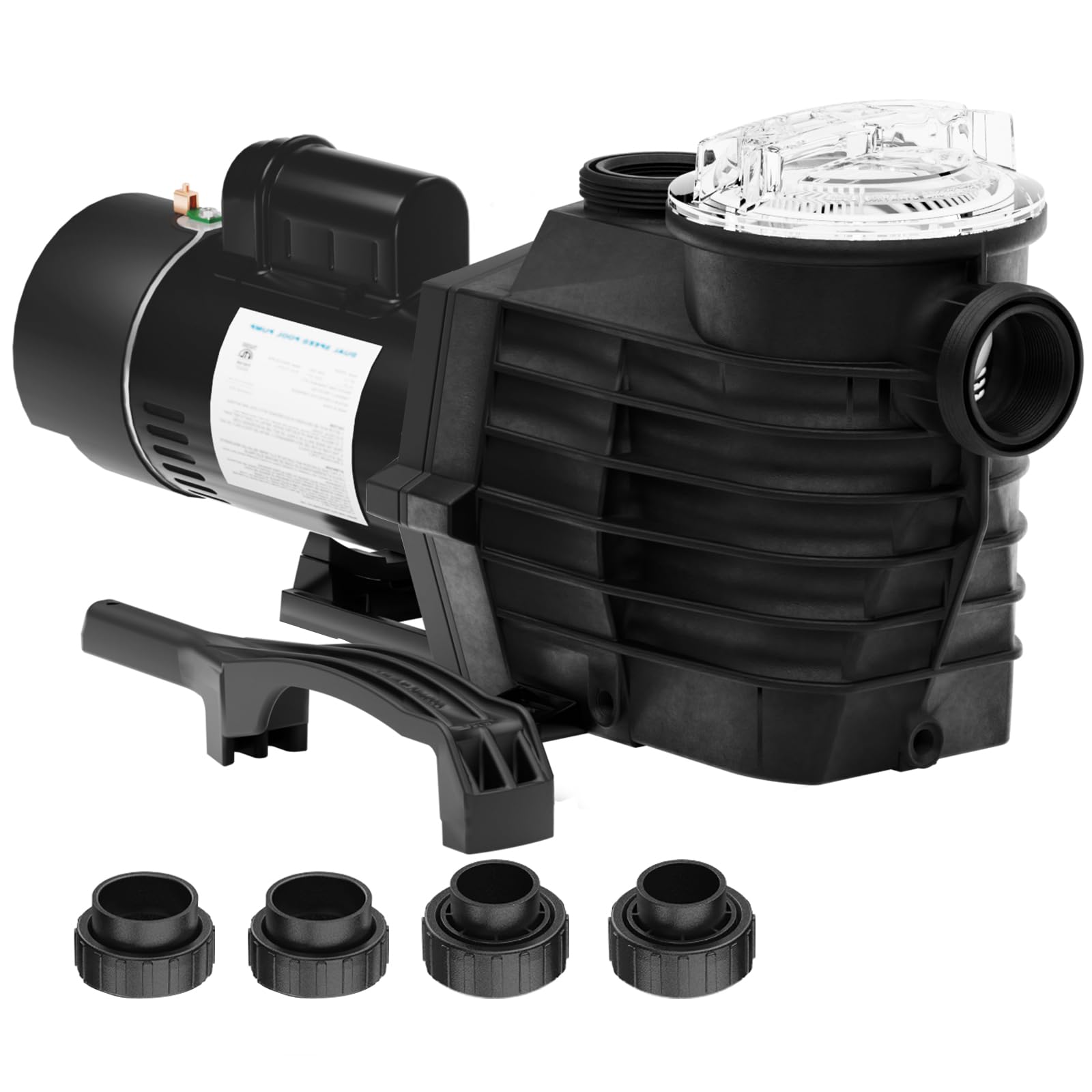 Amazon.com : 2.5 HP Dual Speed Pool Pump | 6240GPH Max Flow | 79FT