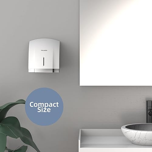 Miniatura 39 de Secadores de manos para baños, montaje en pared, paquete de 3 sopladores eficientes de viento frío y cálido, secado rápido para baños de la Plata