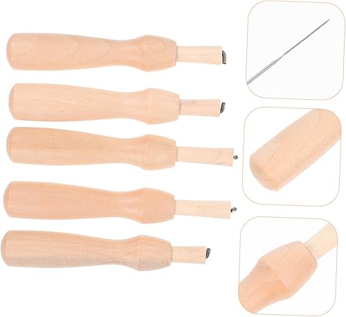 Miniatura 8 de EXCEART 10 piezas de aguja de pinchar hilo 3D herramienta de tejer herramientas de fieltro kits de herramientas de fieltro aguja de fieltro de lana