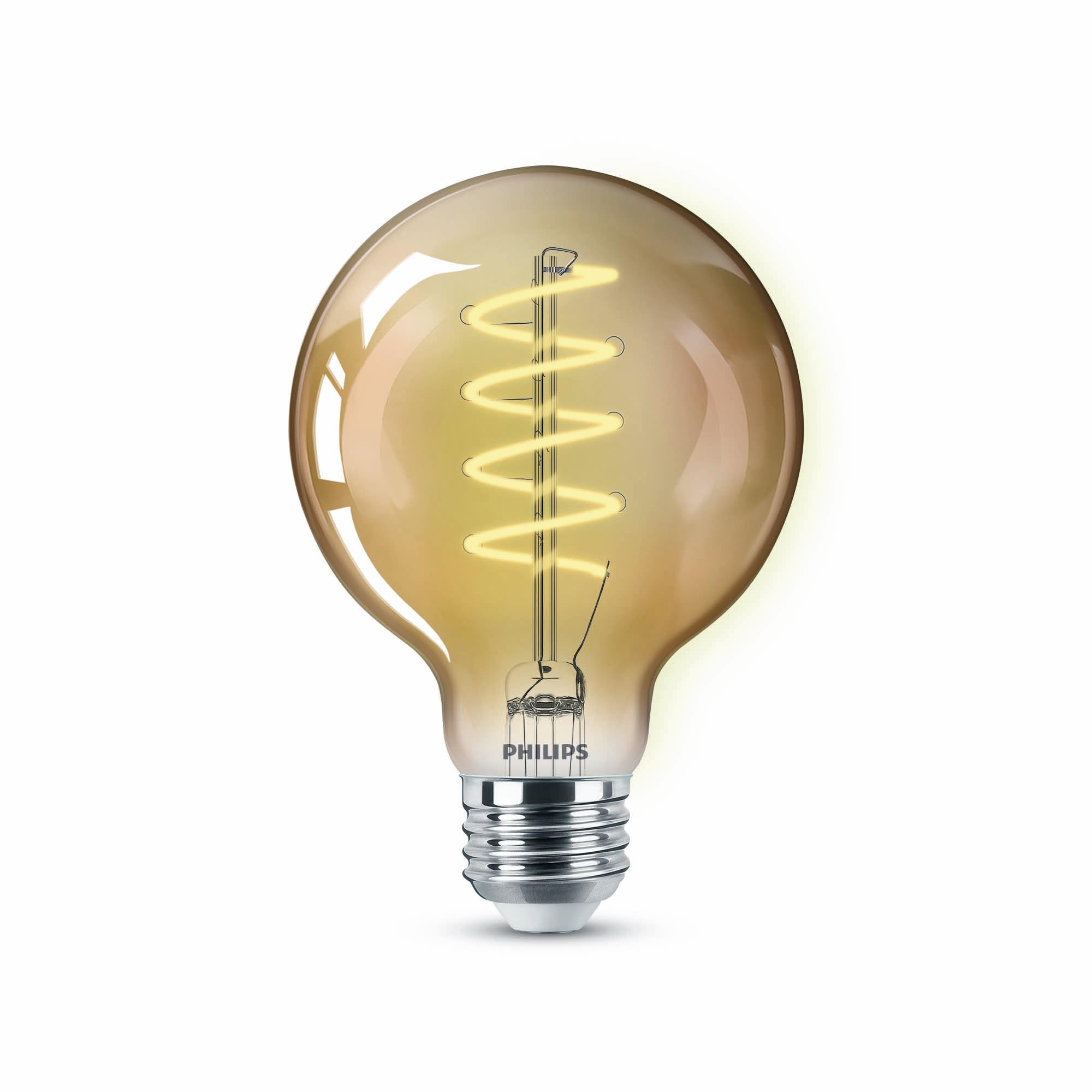 Philips 565887-6.5G25/VIN/820/E26/Amber/G/SP D 4/1PFT20 Globe