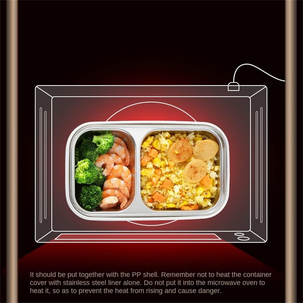 Insulated Lunch Box Steel Bento Food Container Storage Portable Thermal Lunchbox