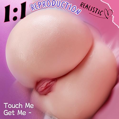 Miniatura 19 de Juguetes sexuales masculinos marrones de 16 libras para hombres, orgasmo, juguetes realistas para adultos, culo de tamaño real con vagina y anal