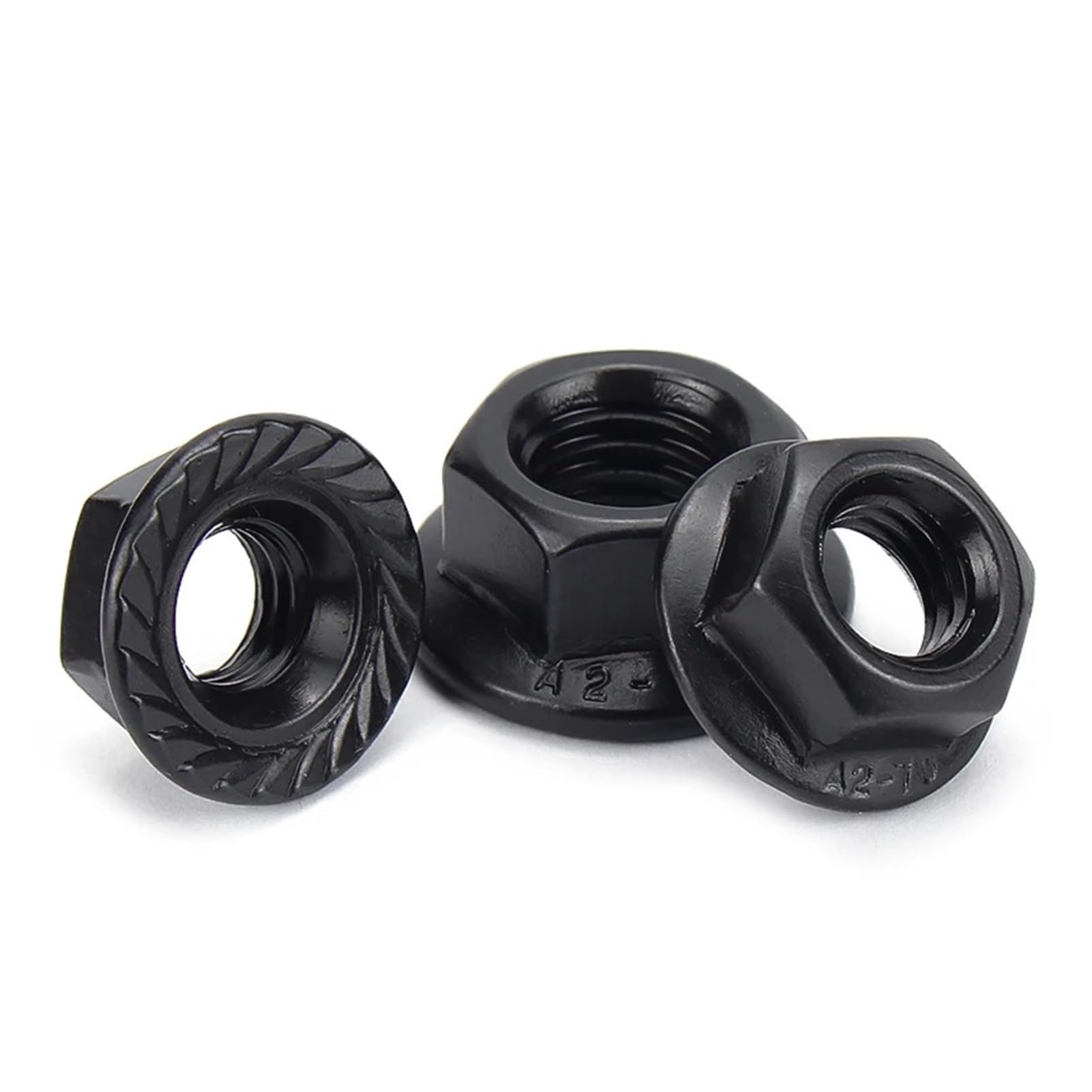 Dado Flangiato Senza Dentatura Di Bloccaggio Secondo DIN 6923/acciaio Inox A2, V2A/dado Esagonale Con Flangia Senza Dentatura Di Blocco, Dado Di Collegamento (10 Pezzi, M5 - Foto 12