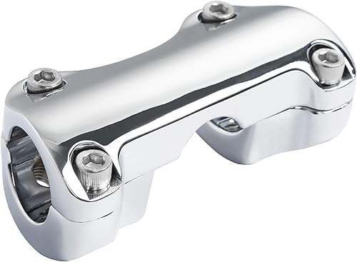TCMT Abrazadera superior elevadora para manillar de 1.25 pulgadas para Harley Touring Road King Road Glide Street Glide Electra Glide Ultra Class