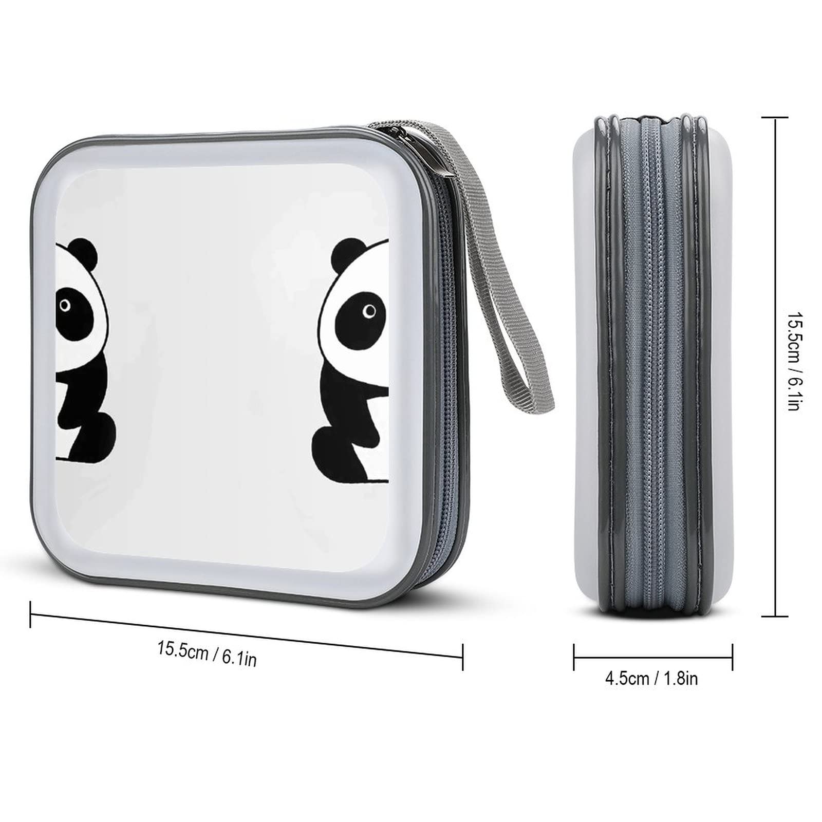 Amazon.co.jp: CD収納ボックス かわいいパンダ ディスク収納ケース