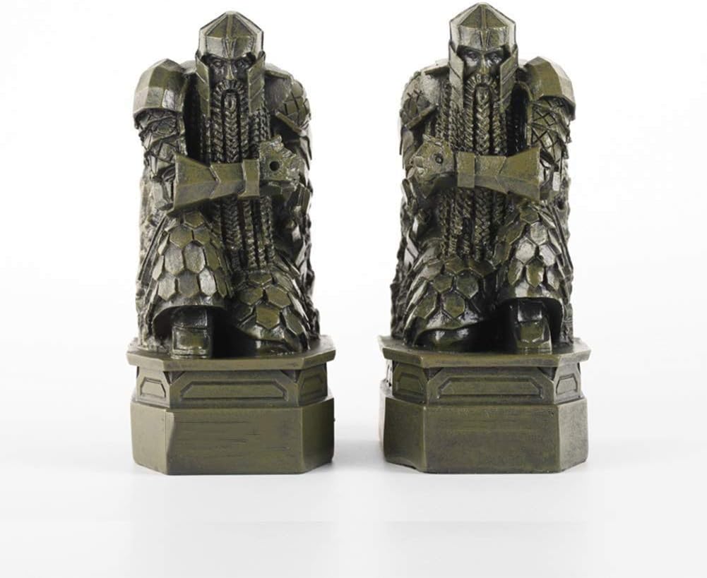 Zxcvb Desktop Dekoration Buchstutzen Herr Der Ringe Buch Dekoration Harz Bucherregal Rutschfeste Schwere Buchstutzen For Bibliothek Schule Office Home Study Perfekte Geschenk Amazon De Kuche Haushalt Wohnen