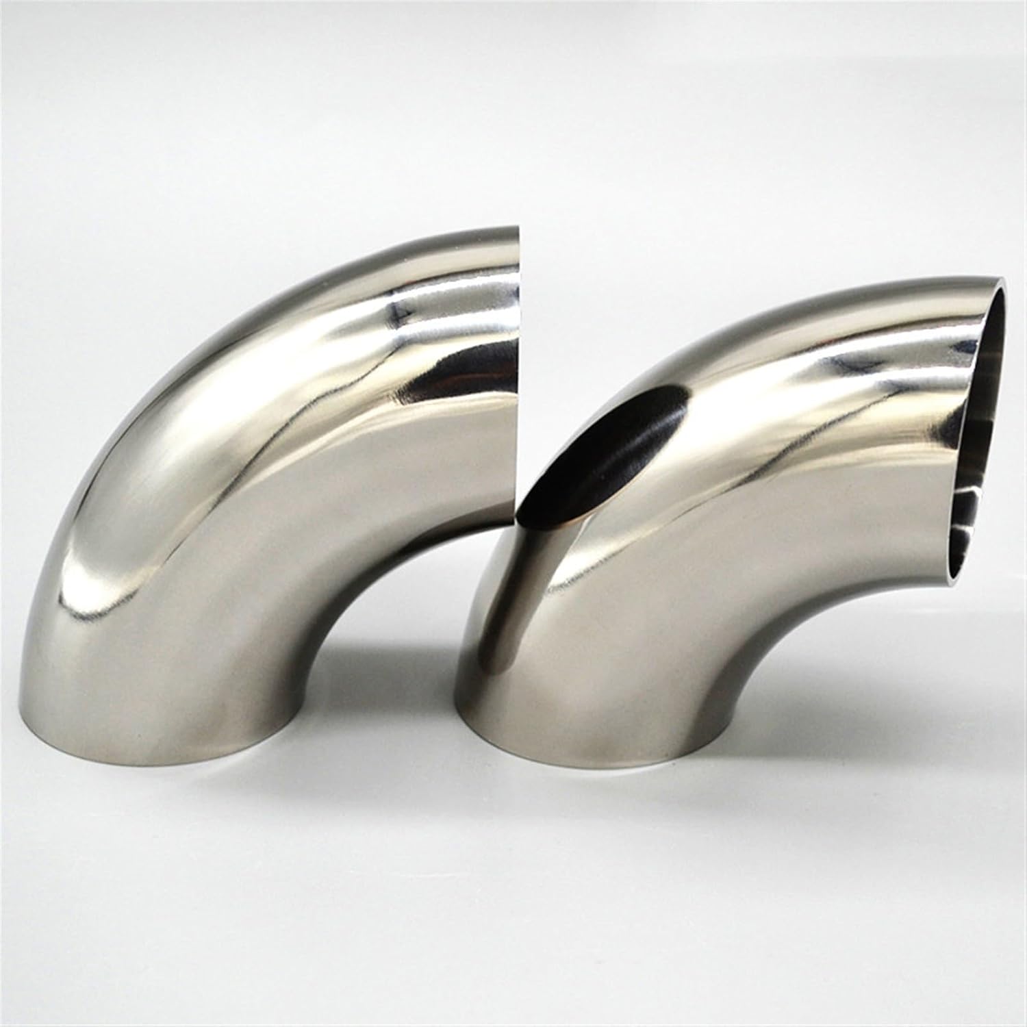 Stainless Steel Elbow 102mm/104mm/108mm/159mm/168mm/204mm/219mm/254mm/273mm/325mm OD Butt Weld Elbow 90 Degree SUS 304 Stainless Sanitary Pipe Fitting(325x2mm)