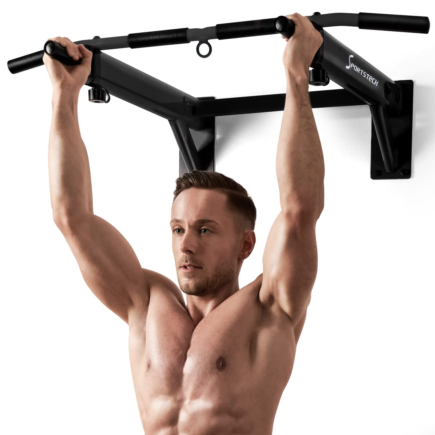 Buy Sportstech 4in1 Pullup Bar KS300 Wall Mounted Chin Up Bar, 3