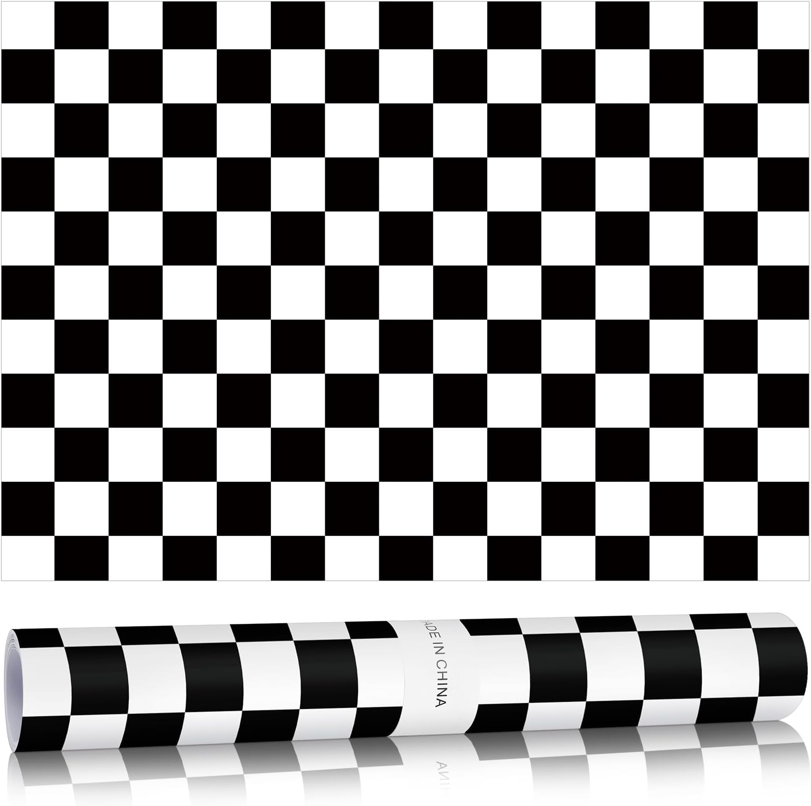 Gersoniel 10 Sheets Drawer Liners for Dresser Scented Drawer Liners Non Adhesive Scented Paper for Fragrant Home Shelf Closet (Linen,Checkered Pattern)