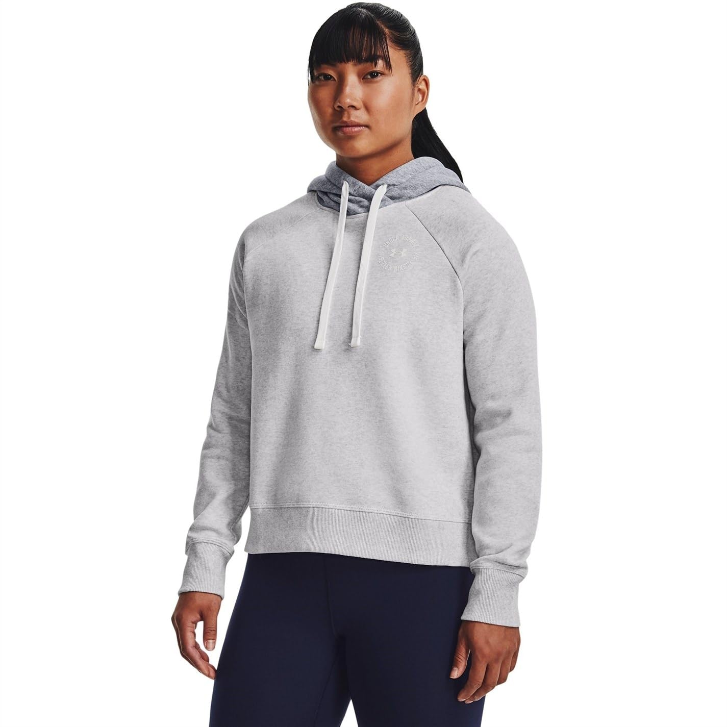 Under Armour Sweat À Capuche en Polaire pour Femme UA Rival Tops en Polaire Femme