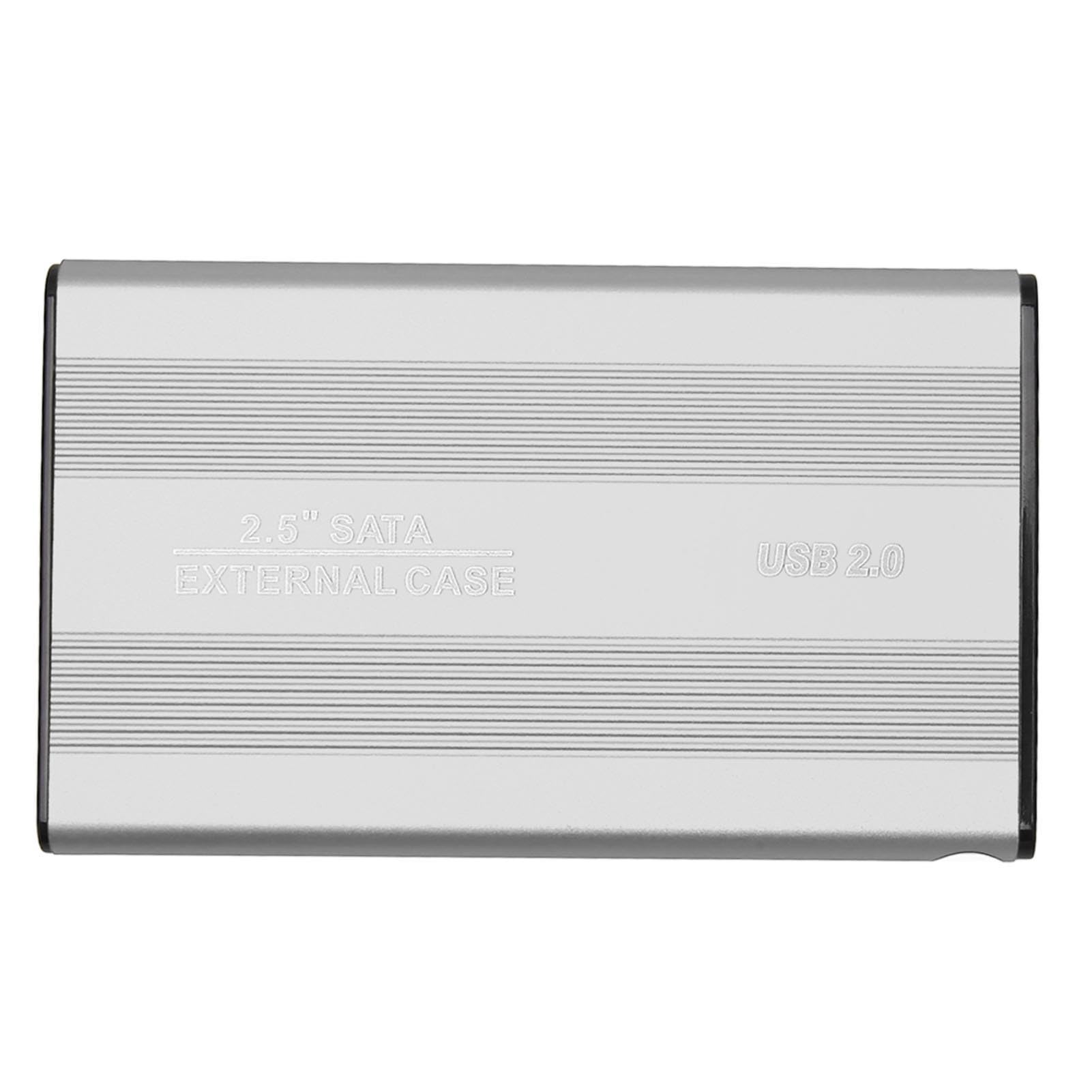 External Hard Drive, USB 2.0 2.5 Inch Mobile Hard Disk 480Mbps Transmission for PC (320GB)-image-48