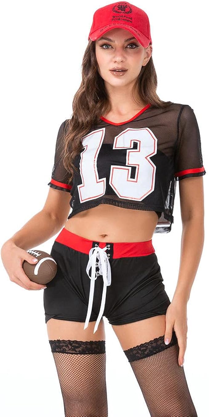 Amazon Co Jp 女性のエロボディストッキング セクシーなチアリーダー服ラグビーベビーグループエアロビクスパフォーマンス服ステージ服パフォーマンス服 ドラッグストア