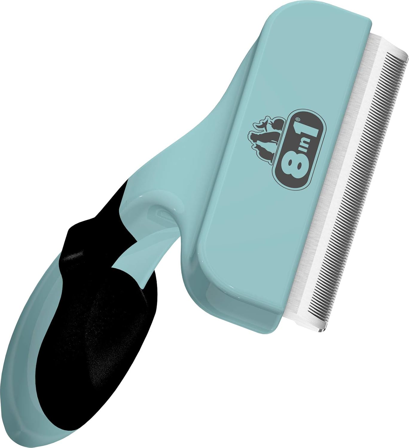 8in1 Perfect Coat DeShedder L - Undercoat brush for large dogs, dog brush suitable for short and long hair