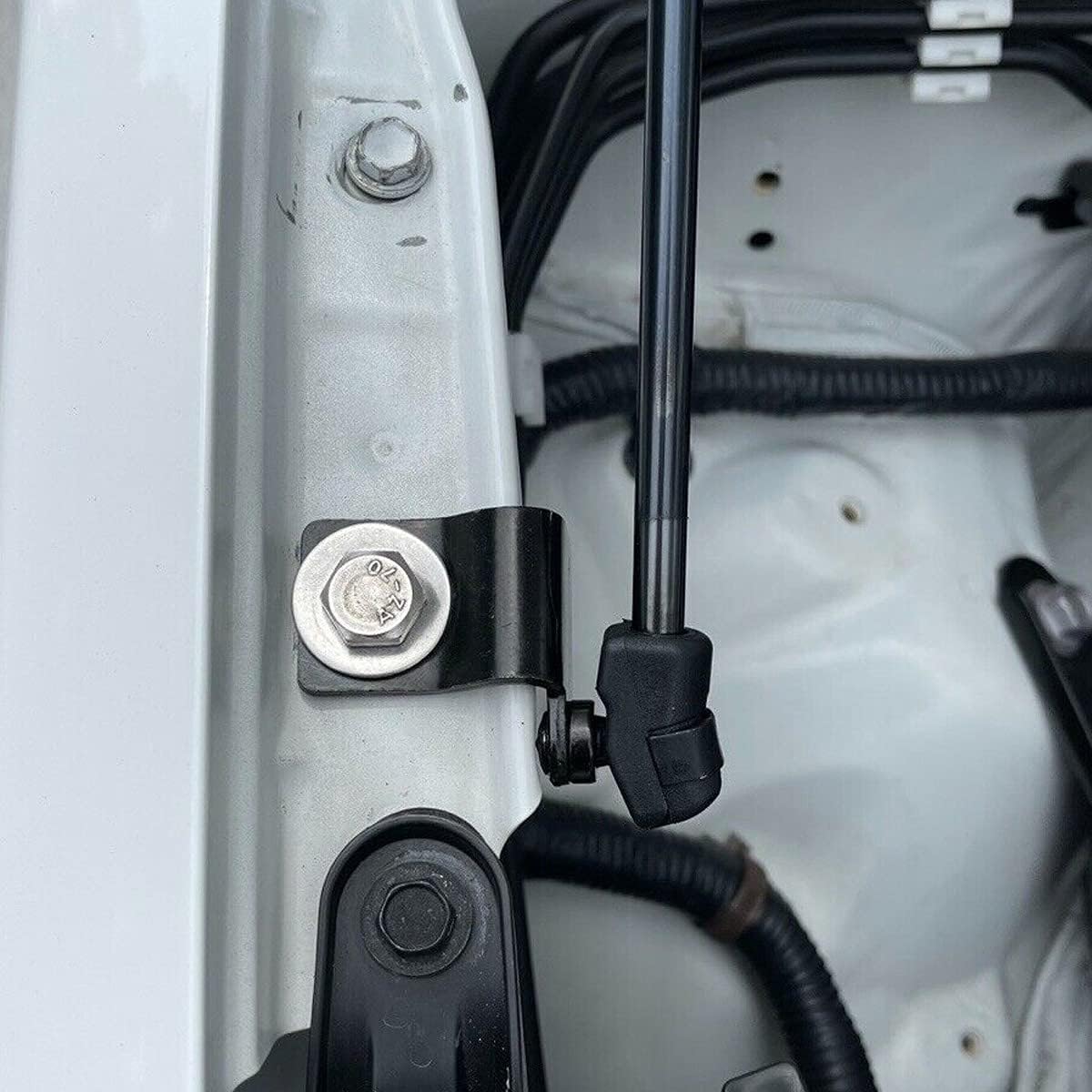2Pcs Front Bonnet Hydraulic Hood Gas Charged Shock Assist Accessories Spring Prop Rod Lift Arm Struts Bar Support Kits Fit for Toyota Corolla 2009 2010 2011 2012 2013 2014 2015 2016 2017 2018